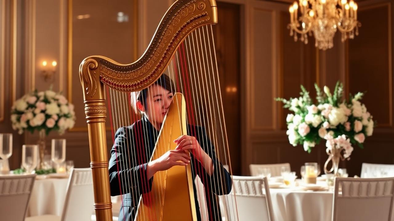 Hire a Harpist in Singapore: Weddings, Galas & Event Guide