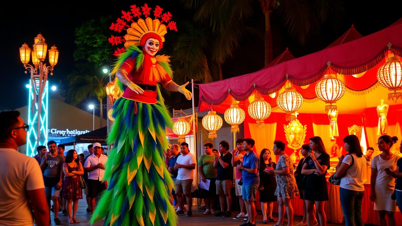 Stilt Walkers & Walkabout Entertainment in Singapore