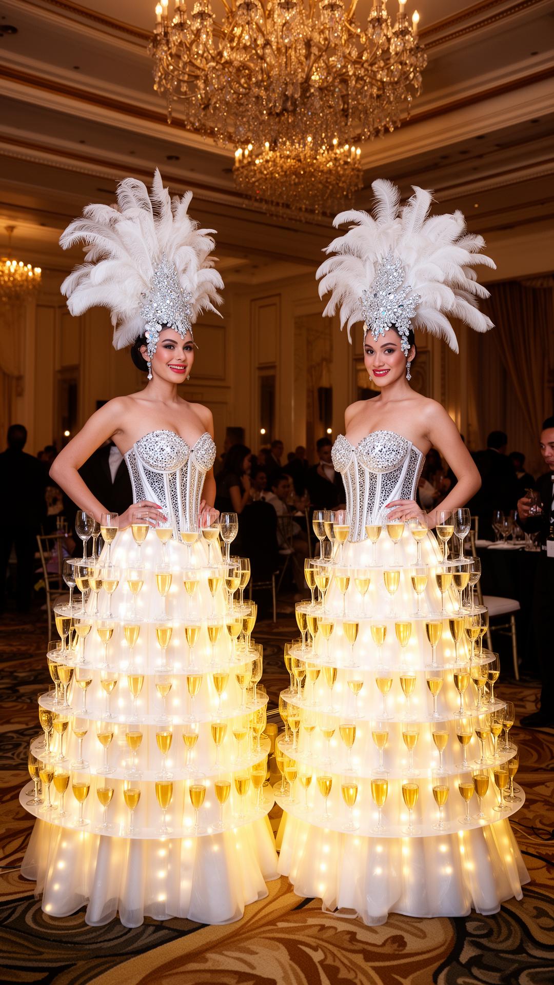 Hire champagne skirt girl for VIP events in Singapore