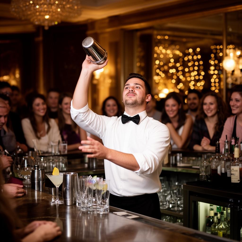 Hire flair bartender for cocktail events in Singapore