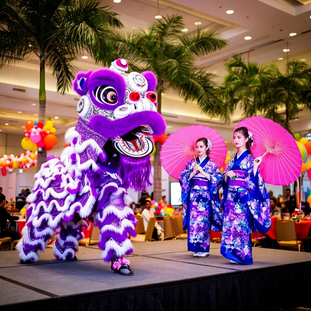 Corporate event entertainment performance in Singapore