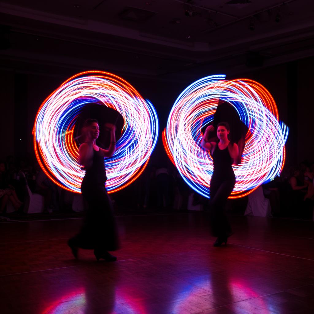 LED Pixel Poi LED performance at event in Singapore - photo 2