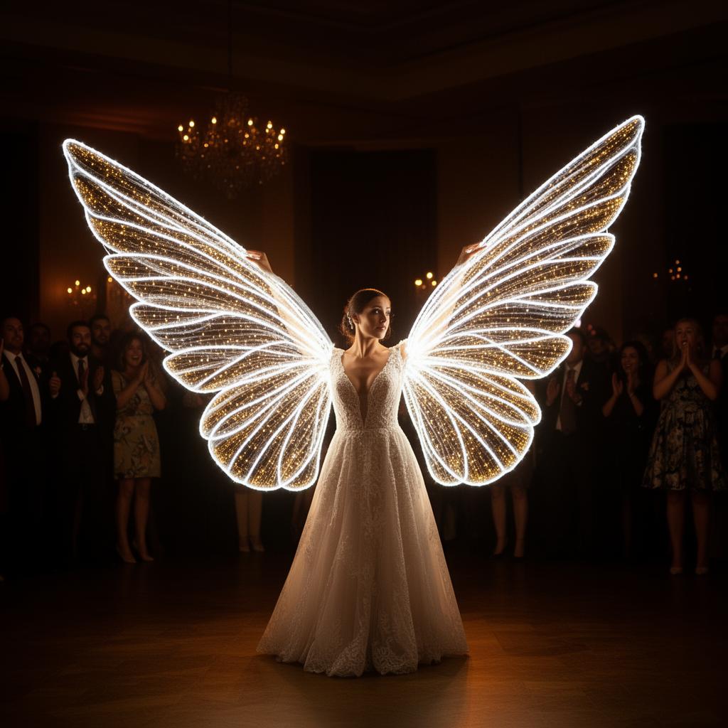 LED Wings LED performance at event in Singapore - photo 3